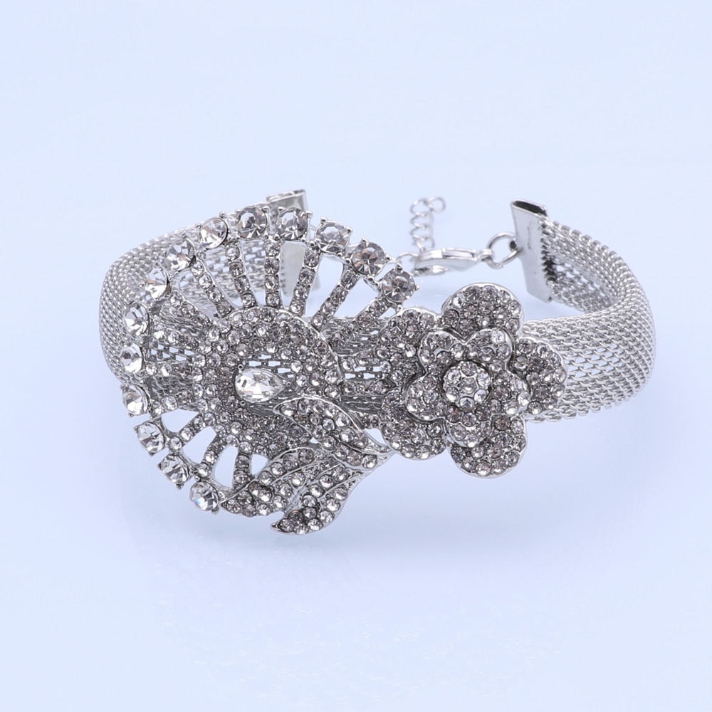 CYNTHIA-Women-Silver-Plated-Necklace-Women-Jewelry-Sets-Crystal-Earrings-Ring-Classic-Wedding-Flower-Jewelry-Set-2