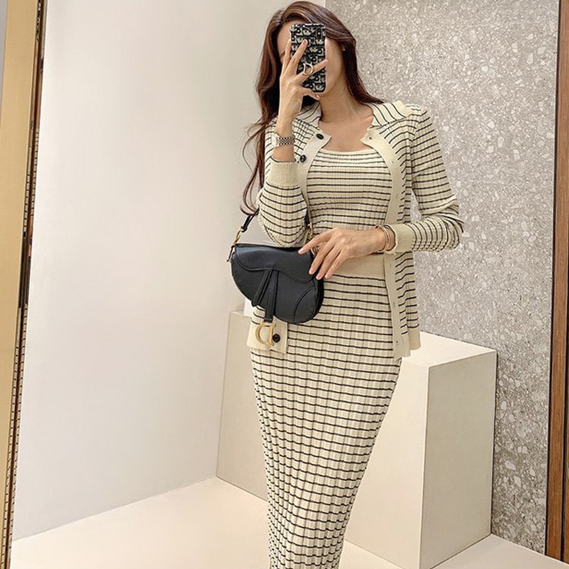 H-Han-Queen-Korean-Knitting-3-Pieces-Set-Women-Knitted-Sling-Cardigan-And-Pencil-Skirts-Casual-3