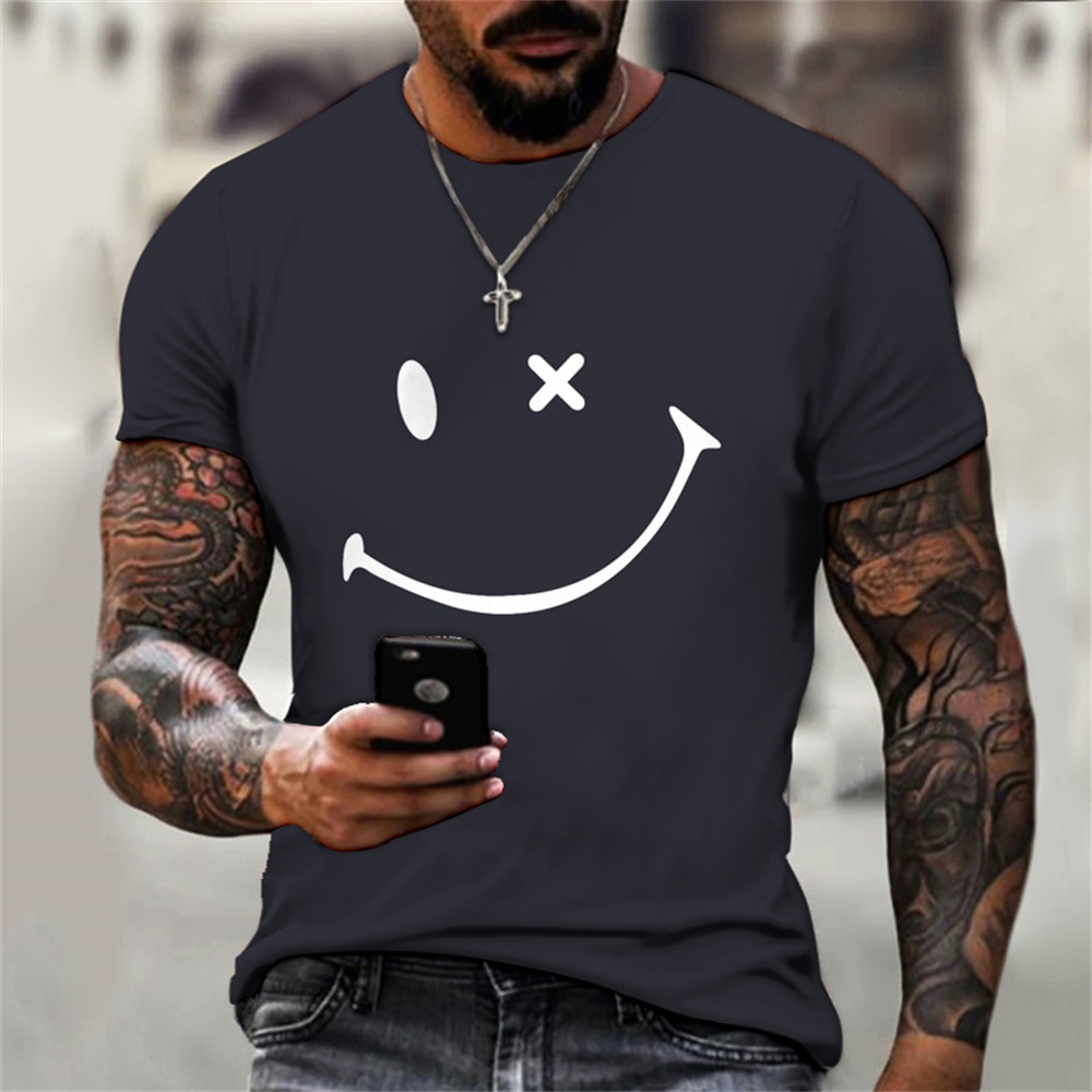 New-Trendy-Fashion-Solid-Color-Men-and-Women-Models-Large-Size-T-shirt-Tops-With-Simple-2
