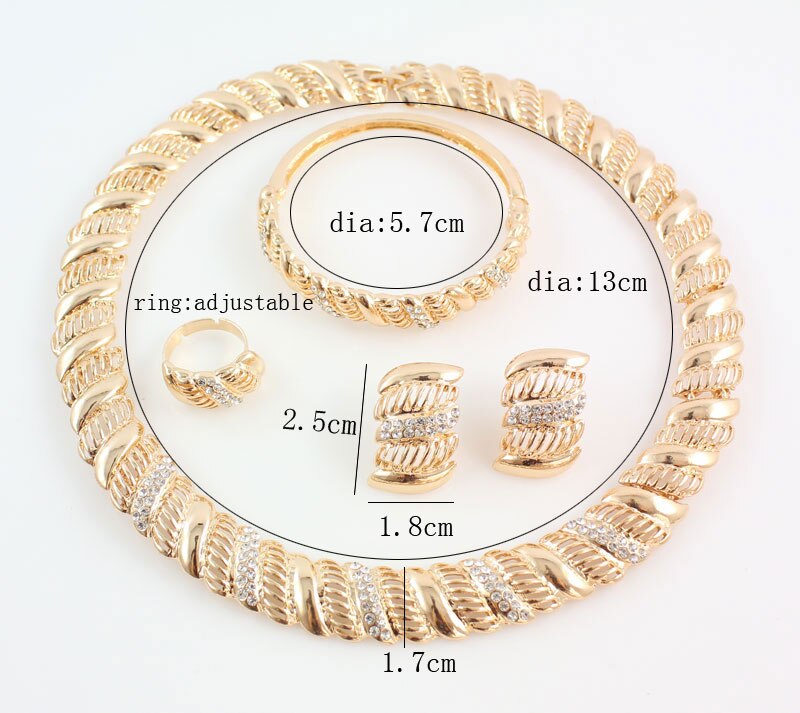 Vintage-African-Crystal-Jewelry-Sets-For-Women-Wedding-Bridal-Accessories-Gold-Color-Necklace-Bracelet-Earrings-Ring-5